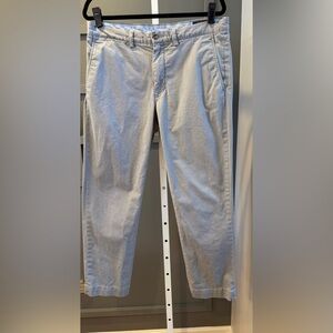 RALPH LAUREN POLO 34x30 The Polo Chino Twill Stretch Straight Fit. Grey.